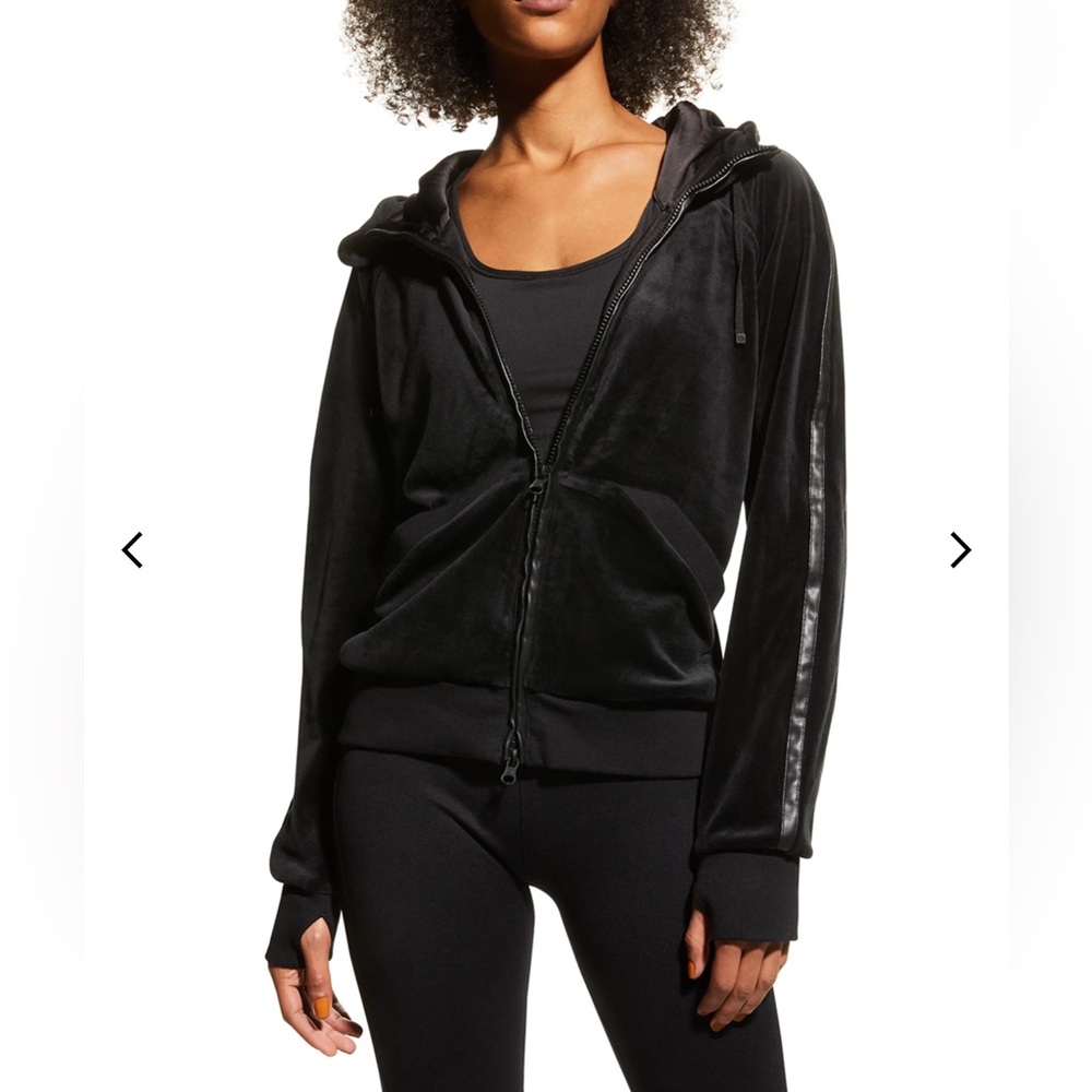 Blanc Noir Interpol Hooded Track Jacket Size Small